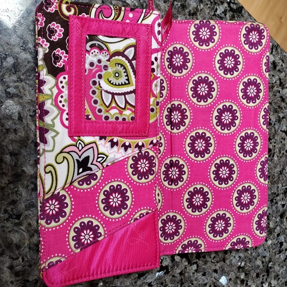 Used Vera Bradley Travel Wallet - Picture 3 of 4
